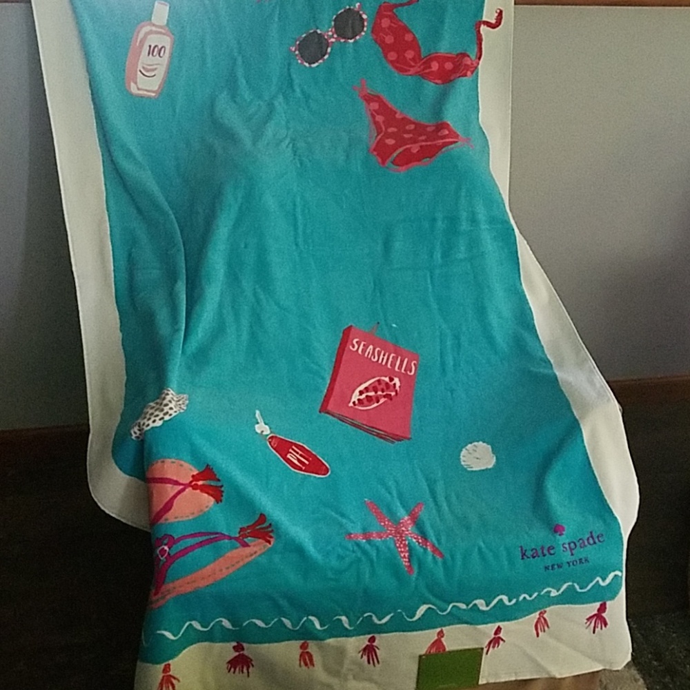 Kate Spade beach towel